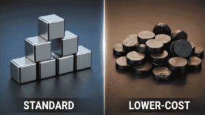 Comparing Standard vs. Lower-Cost Neodymium Magnet Options